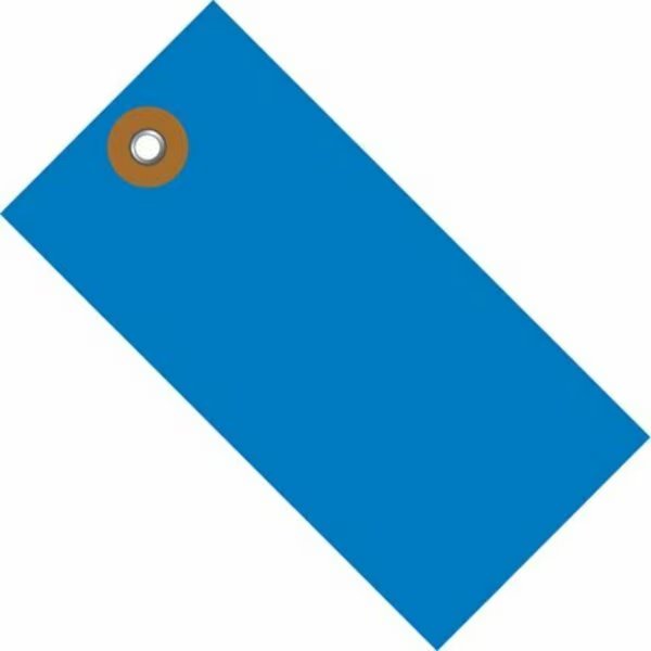 2 3/4 x 1-3/8'' Blue Tyvek Shipping Tag, 100PK, Bsc Preferred, Mfr#: S-5984BLU